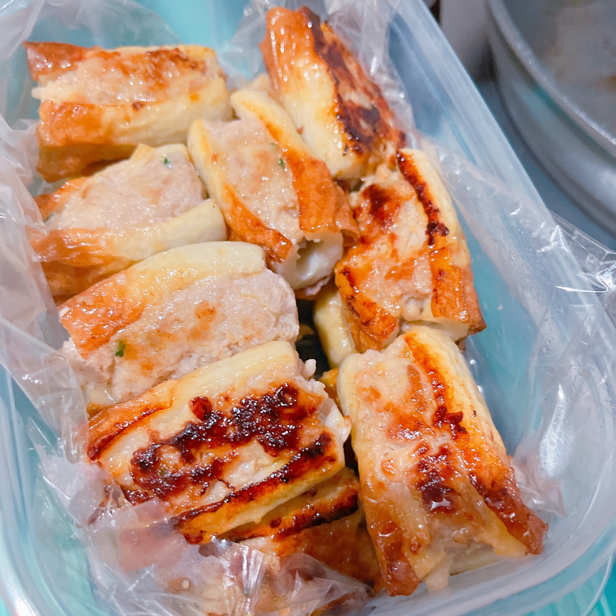 ちくわ餃子￤豚ひき肉￤簡単餃子￤お弁当￤ご飯が進む