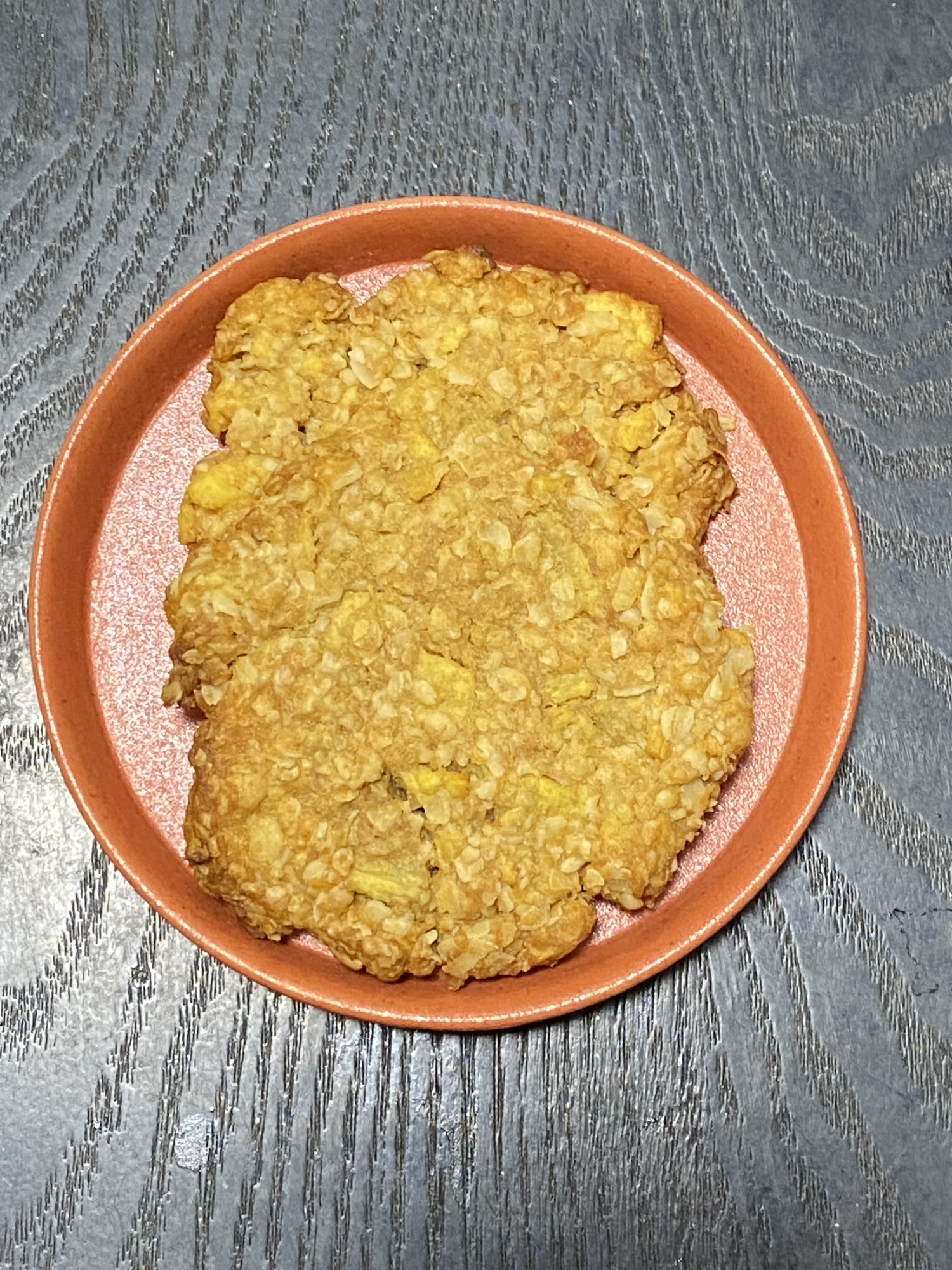 さつまいもときな粉のオートミールクッキー