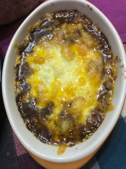 残りのカレールーで作る！カレードリア