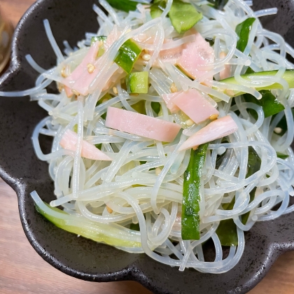 給食のあの味☆春雨の中華風サラダ