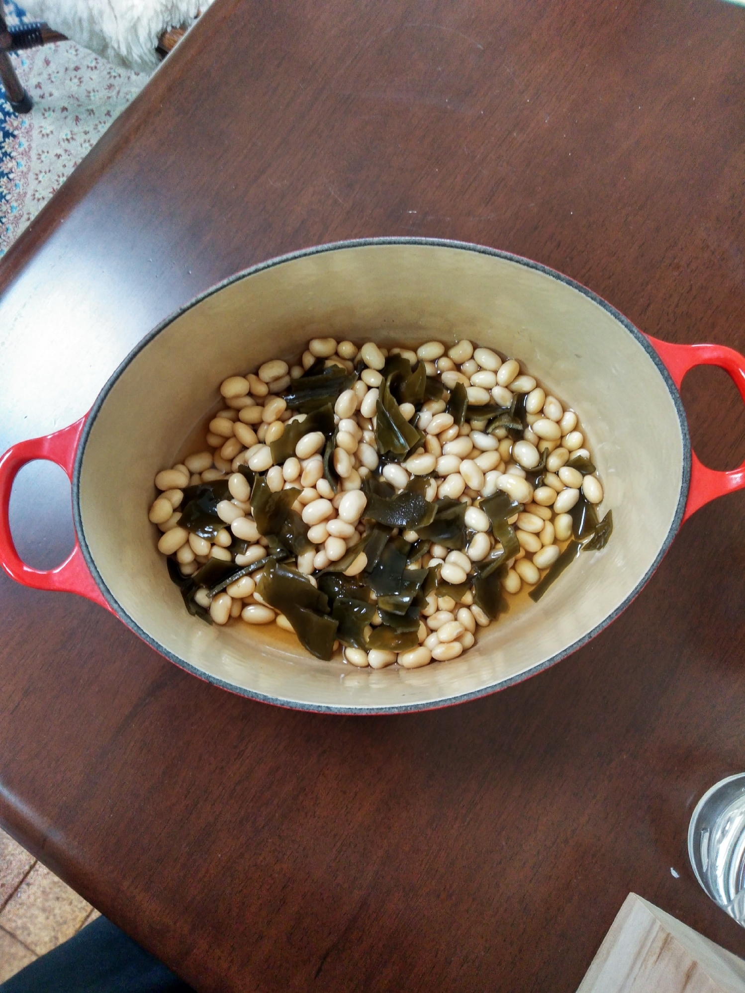 大豆と昆布のコトコト煮