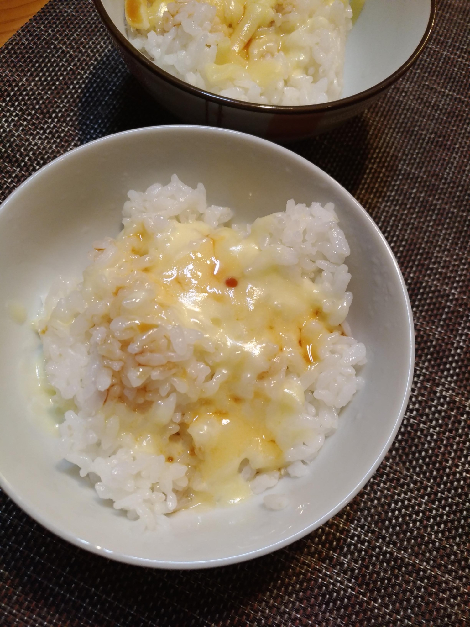 バター醤油風味☆とろけるチーズご飯