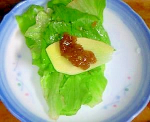 新ショウガだけ出来る食べ方「新生姜味噌付け」