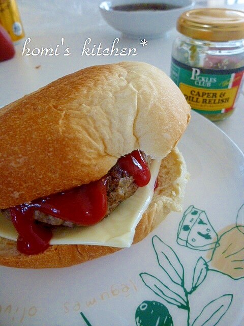 ピクルスで本格 手作りハンバーガー レシピ 作り方 By ほぉみぃ 楽天レシピ