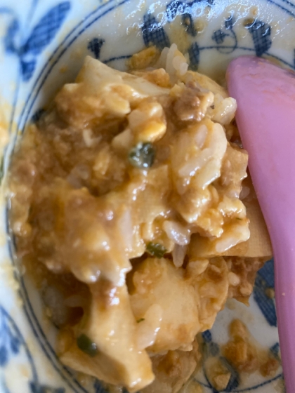 トロトロ・ふわふわ麻婆豆腐丼
