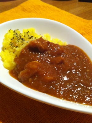 トマト缶を作って短時間で本格的カレー