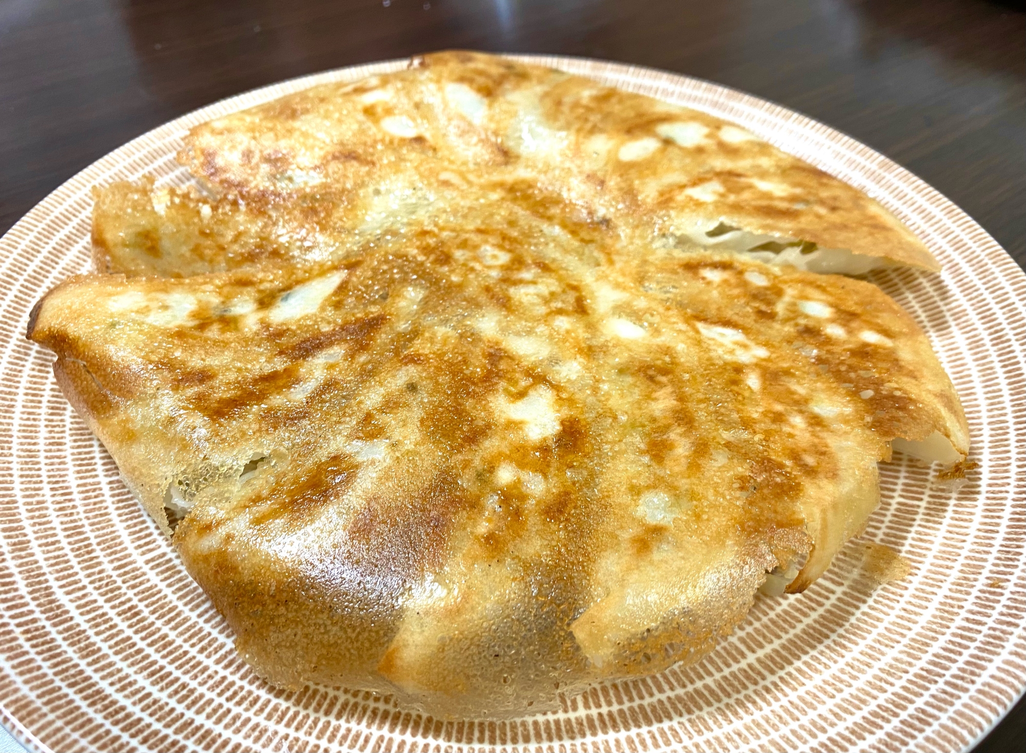 米粉の羽付き餃子