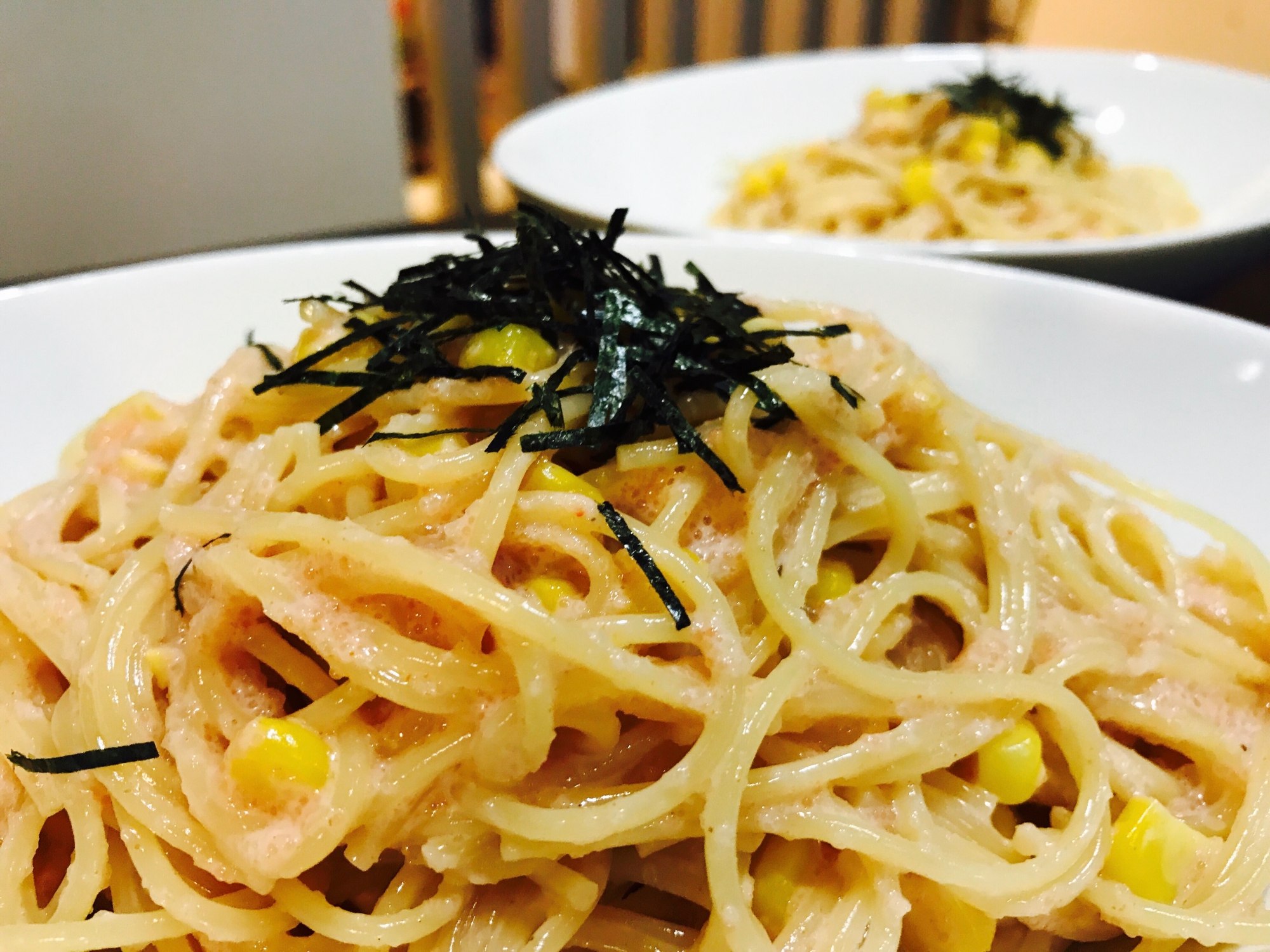 和えるだけ簡単 明太子コーンパスタ レシピ 作り方 By まいを 楽天レシピ