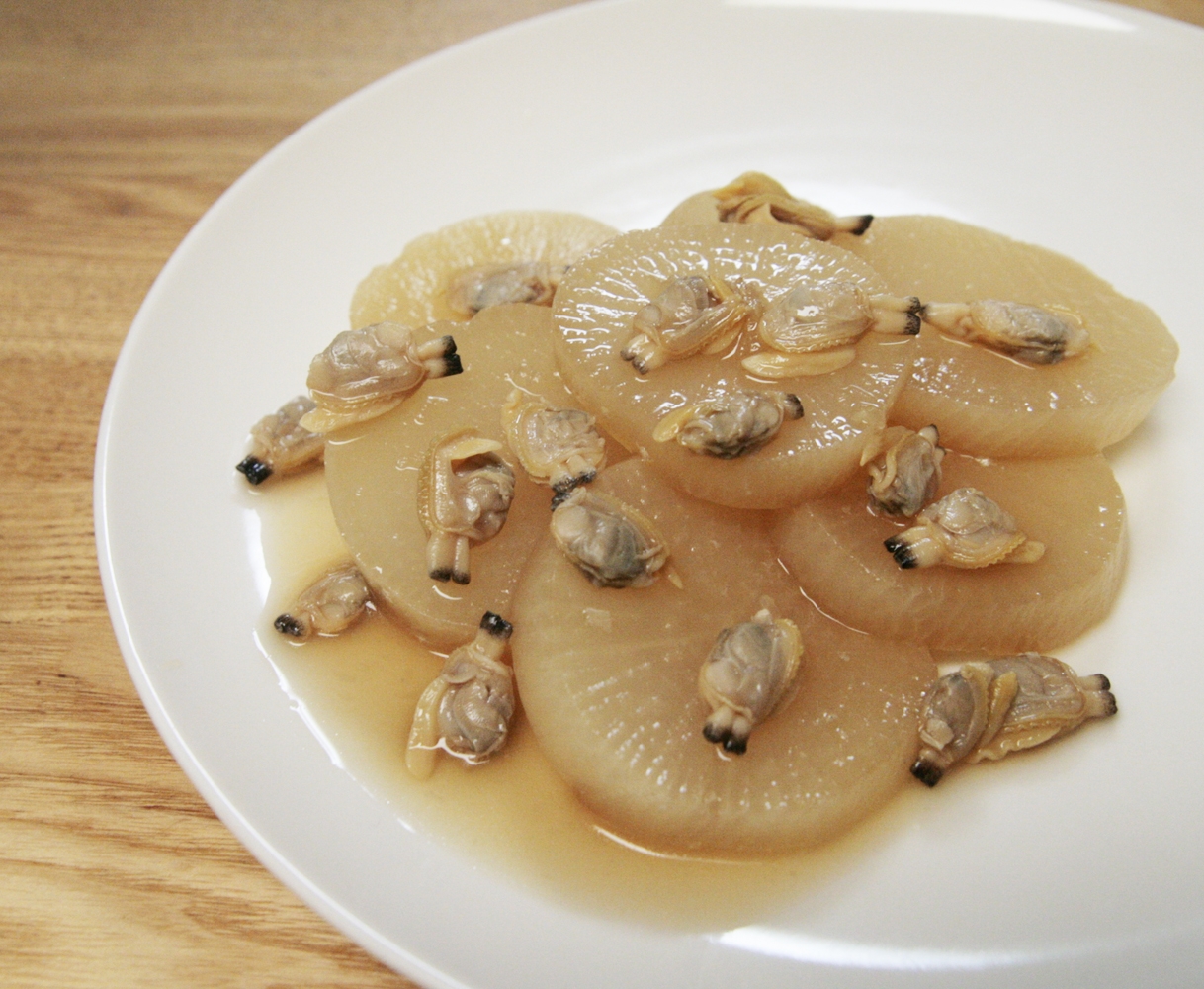 さっぱり！あさり剥き身で大根煮