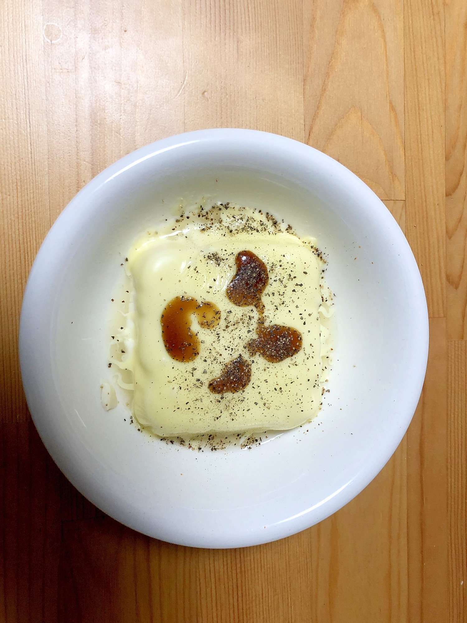 レンジで簡単！チーズ豆腐