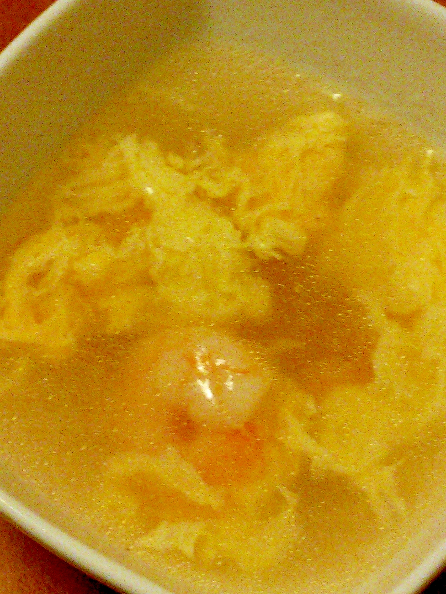 簡単☆美味しい☆エビとたまごの中華スープ