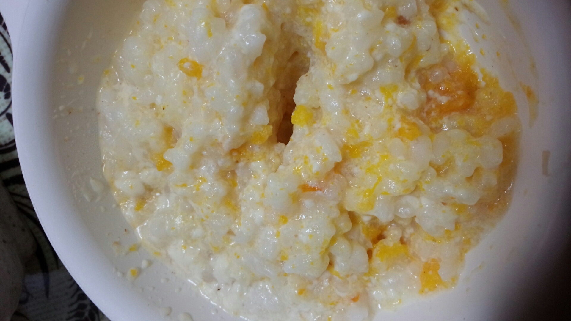 離乳食後期 かぼちゃと豆腐のおかかご飯 レシピ 作り方 By たくみ905 楽天レシピ