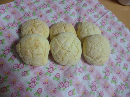 ミニミニ★メロンパン風ソフトクッキー