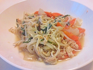 シーチキンいり野菜炒め