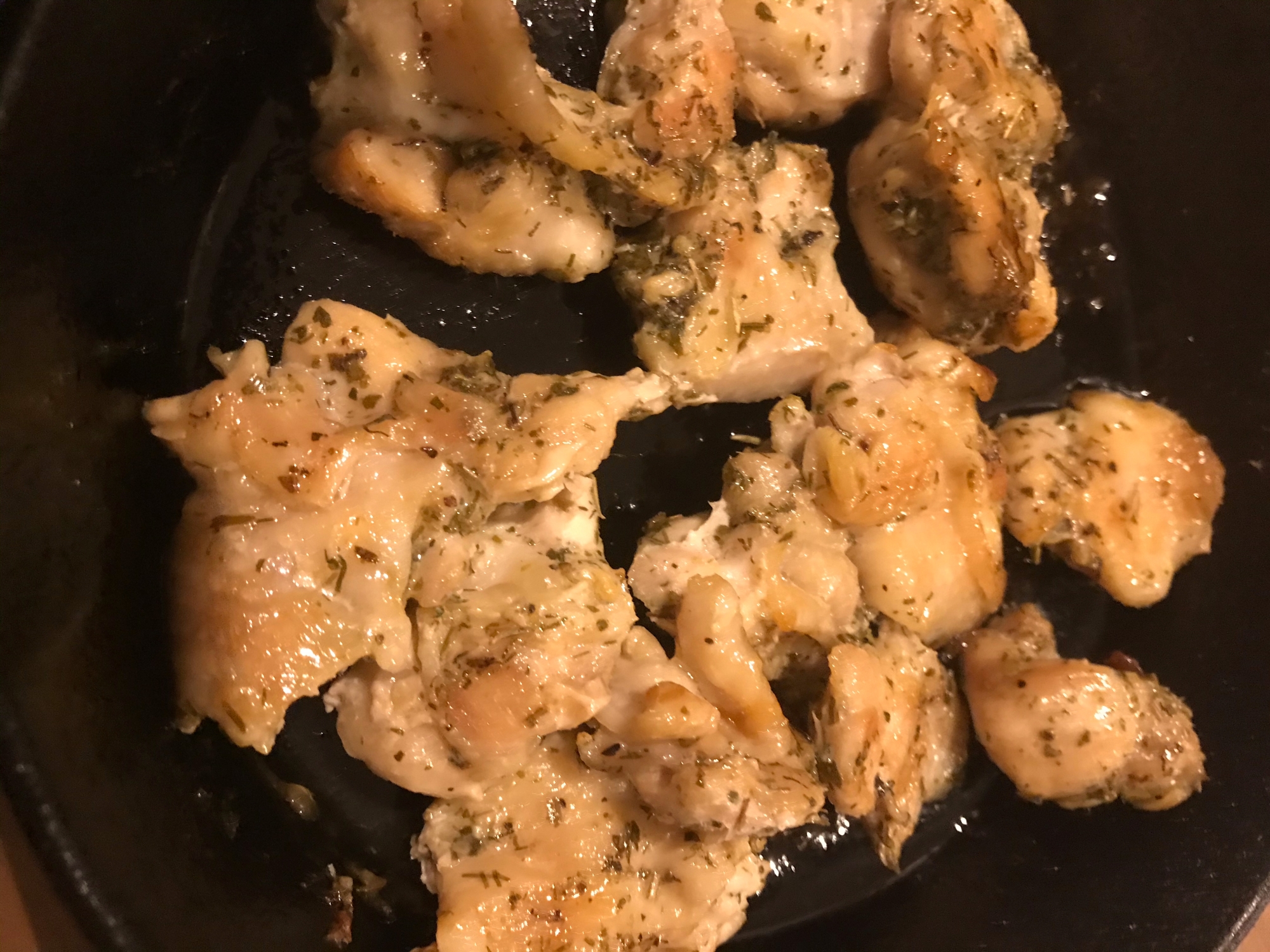 5. 鶏肩肉のハーブソルト焼き