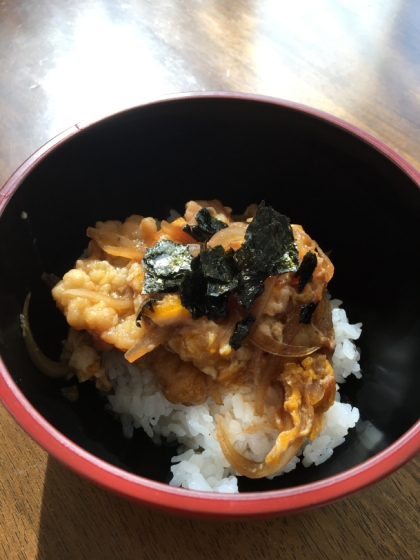 卵たっぷり　穴子丼