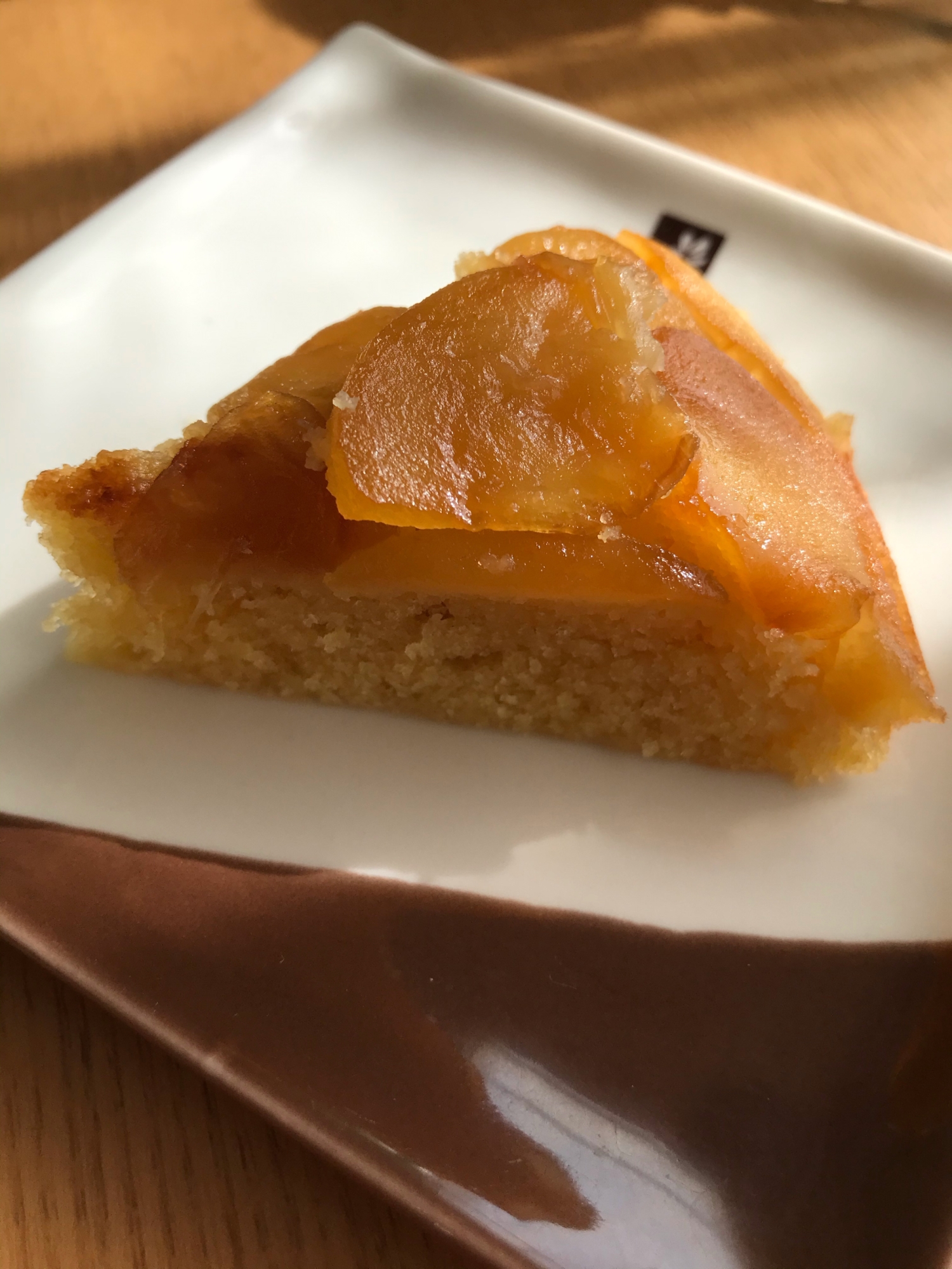 ホットクック⭐タルトタタン風アーモンドケーキ