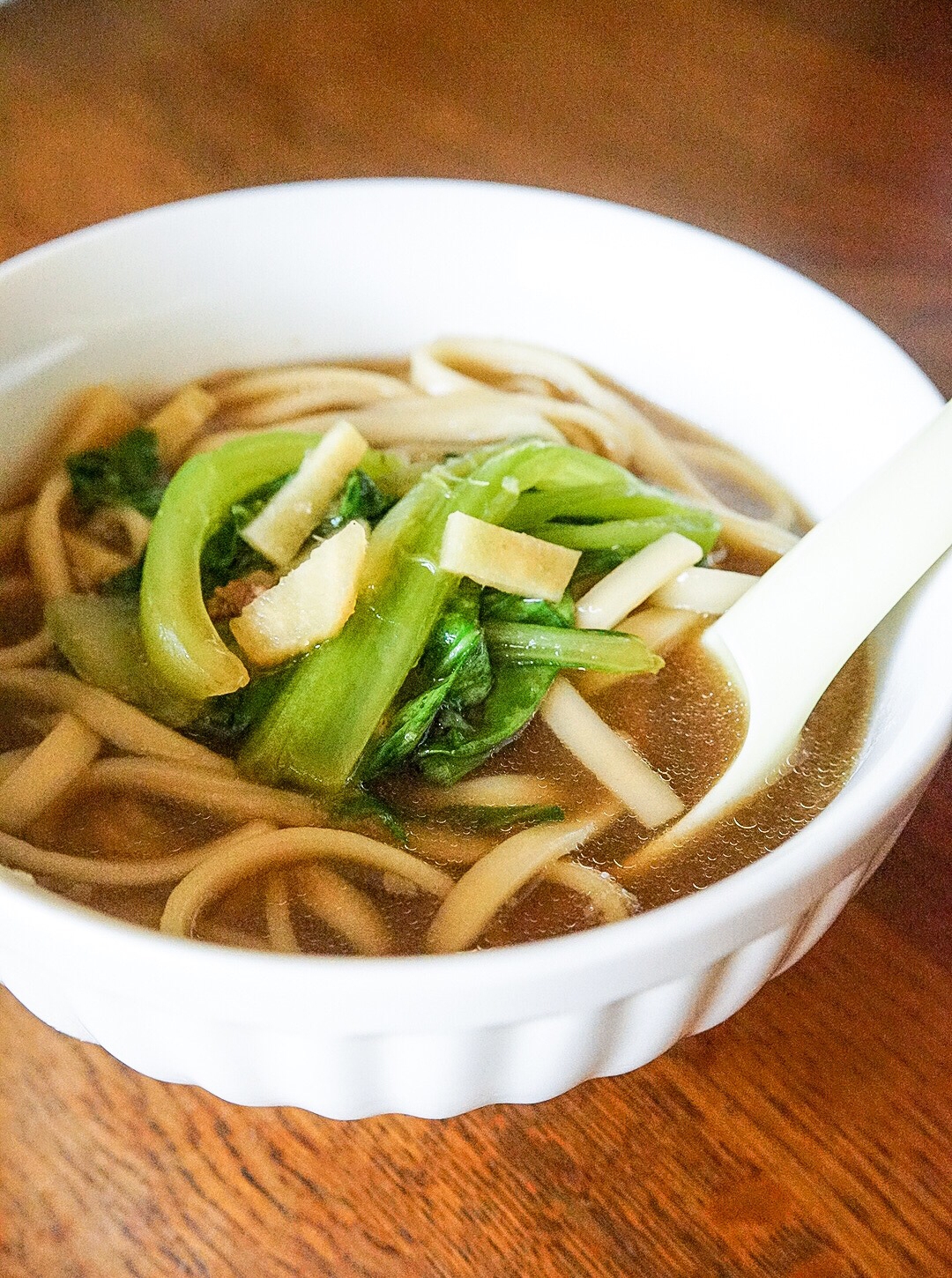 しゃぶしゃぶの〆に！台湾牛肉麺風うどん