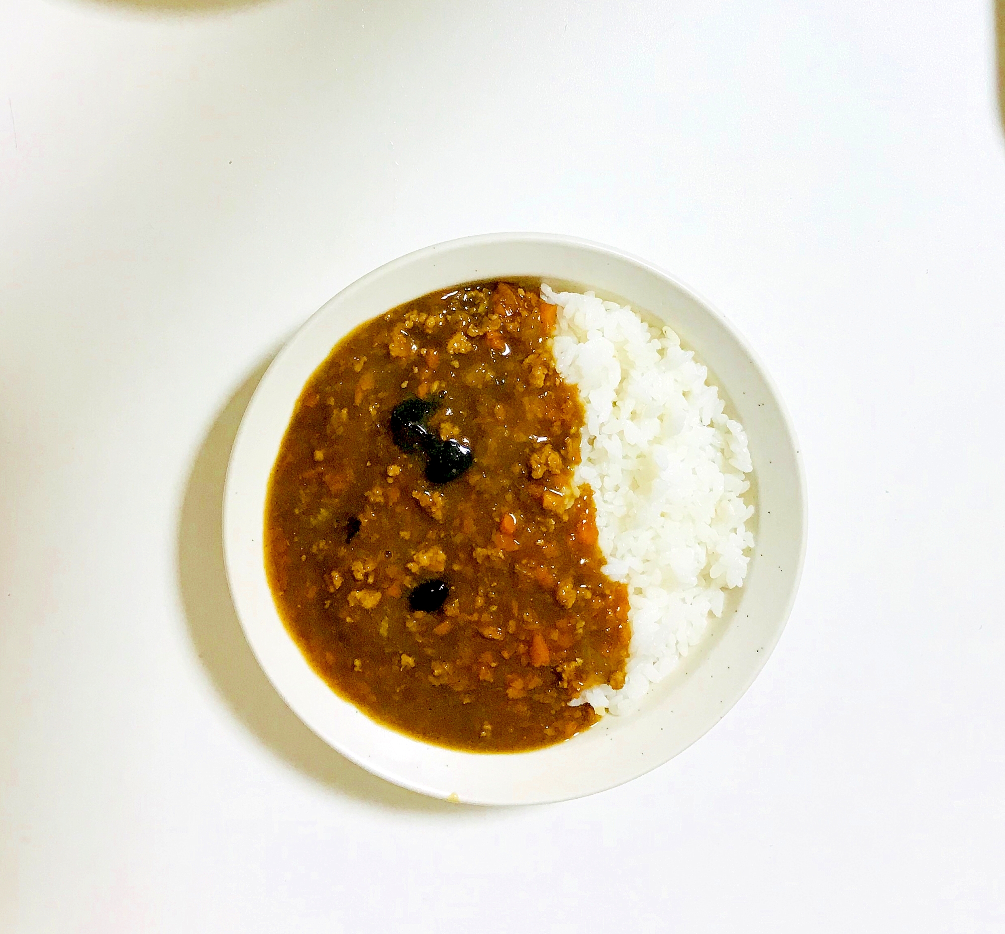 ジャム入りキーマカレー