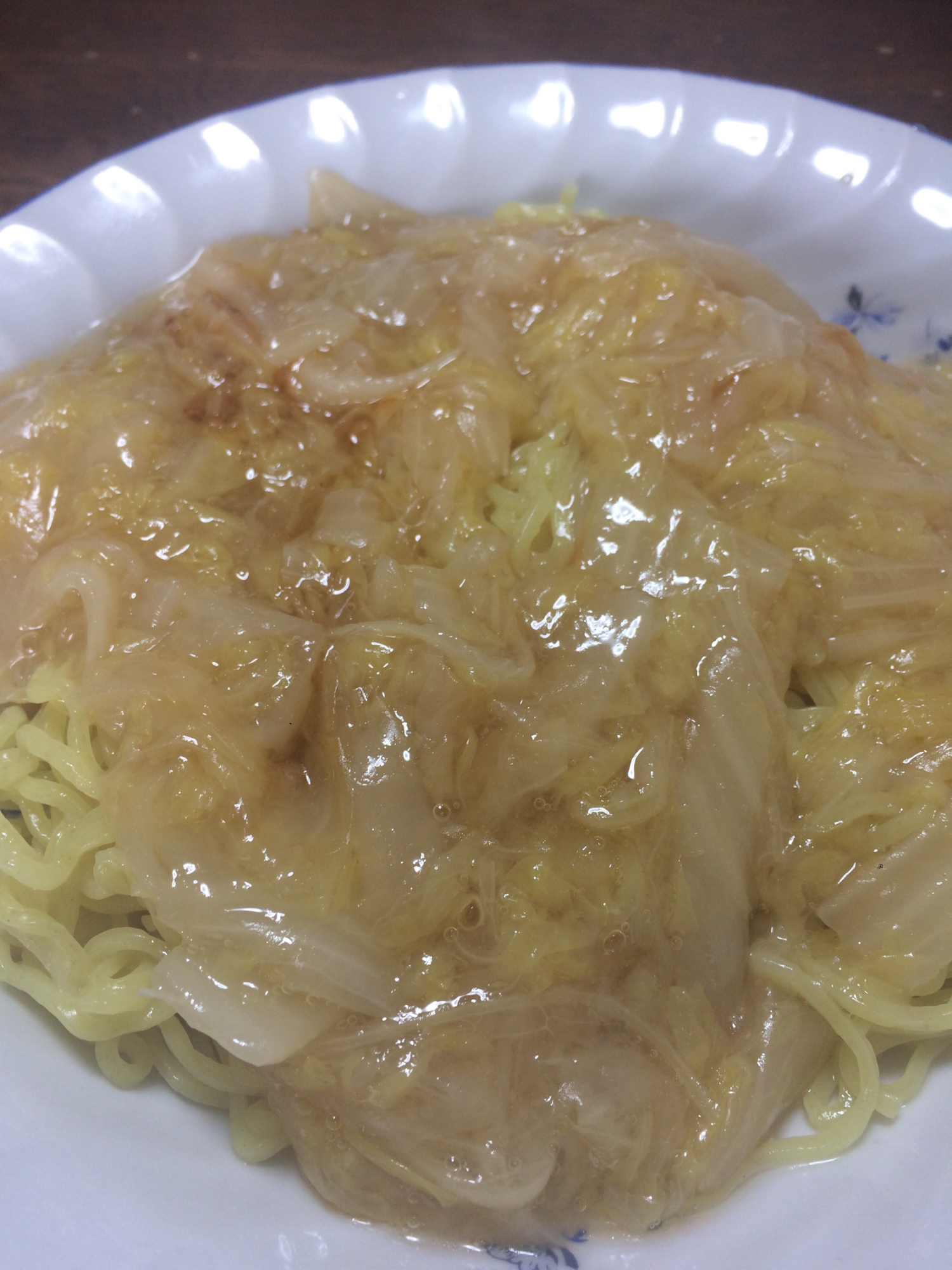 白菜あんかけラーメン