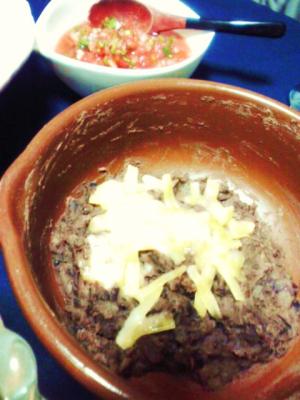 メキシコ料理の基本その２　豆ペースト(フリホレス)