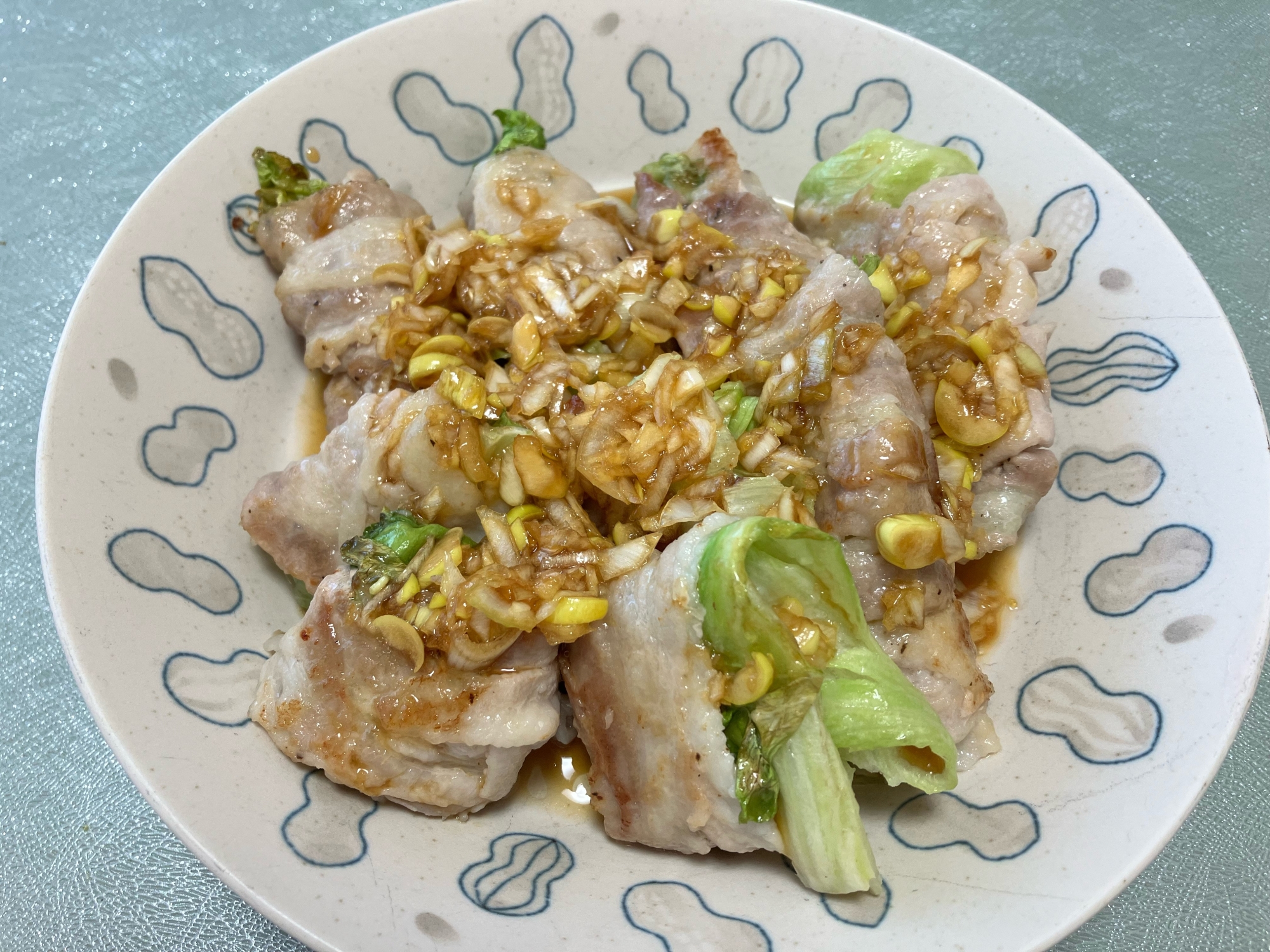 簡単美味しい！⭐️レタスの豚バラ巻き⭐️