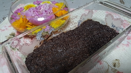 高野豆腐&お豆腐チョコレートケーキ