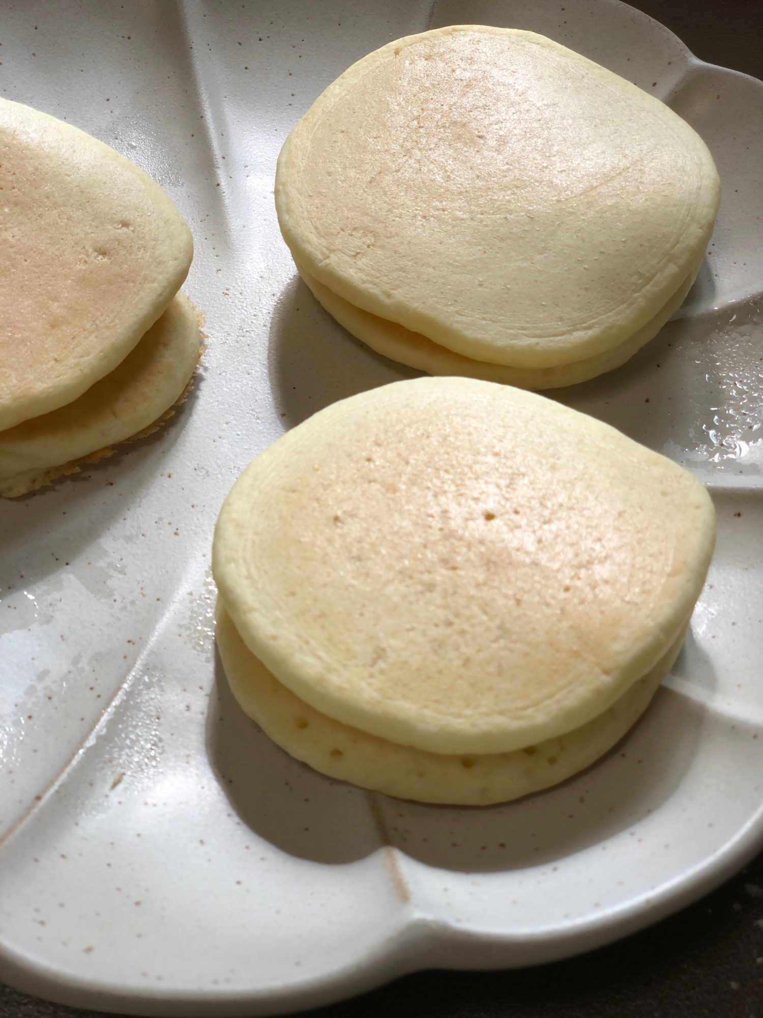 プッチンプリン入りパンケーキ