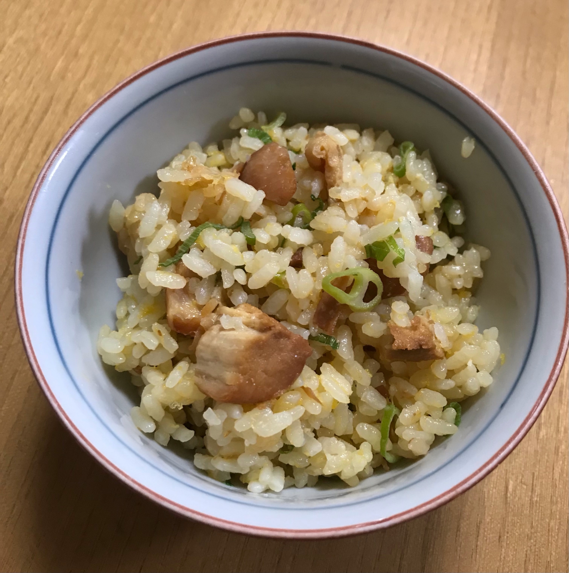 親子炊き込みご飯