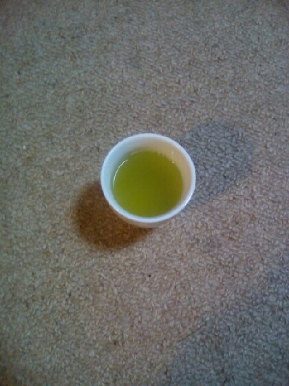 蜂蜜レモン緑茶でホッと一息