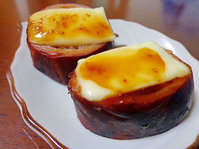 香ばしとろり。むっちむち～♪焼き味噌チーズイカ飯