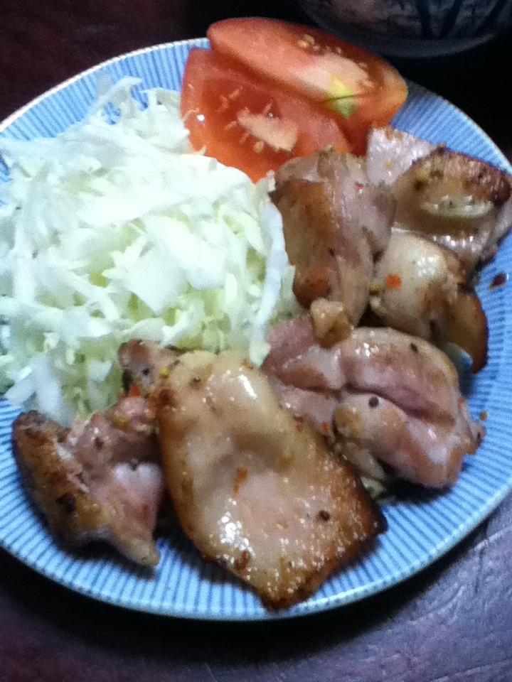 鳥もものクレイジーソルト焼き