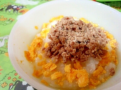 赤ちゃんそぼろ丼☆離乳食