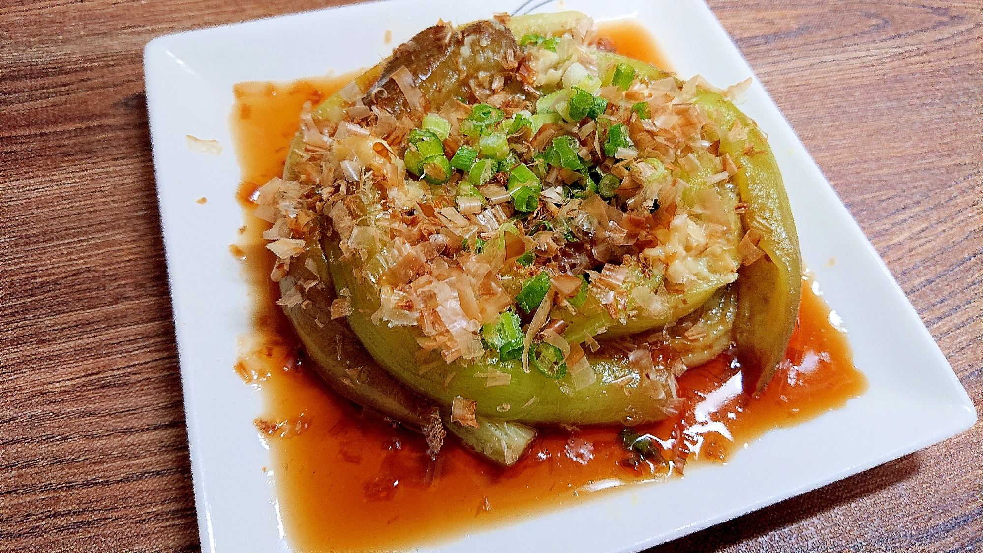 レンジで作る簡単焼きナス