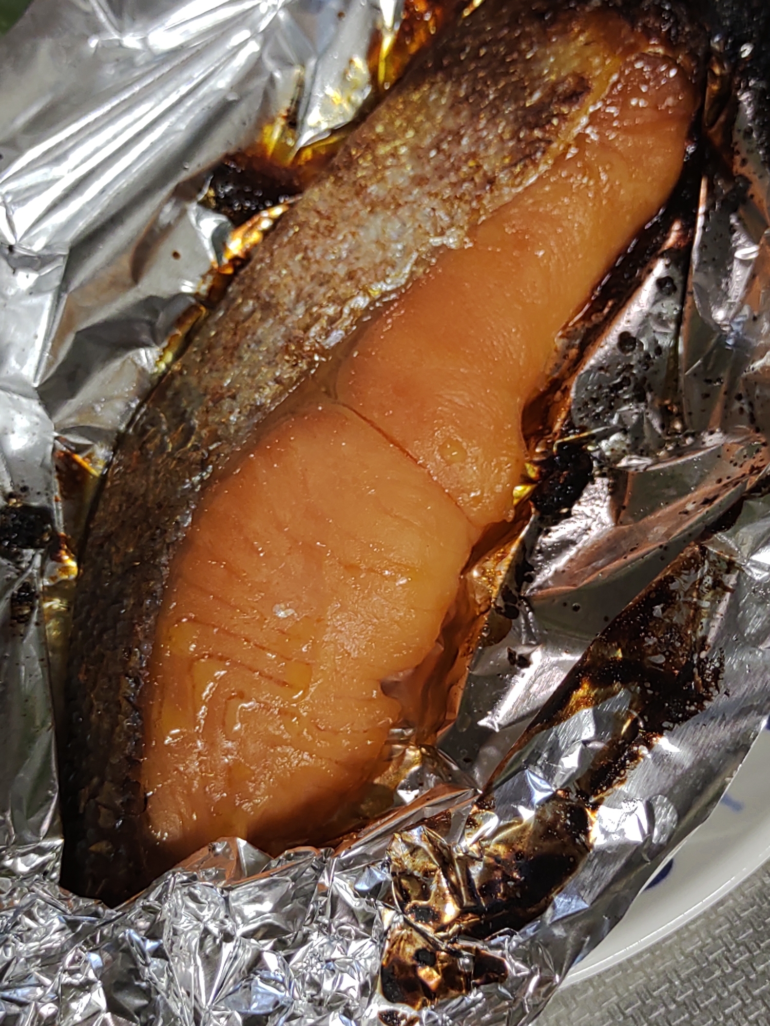 鮭のホイル焼き