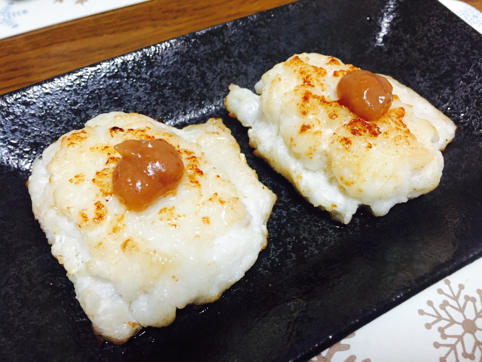 ハモの素焼き 梅肉風味