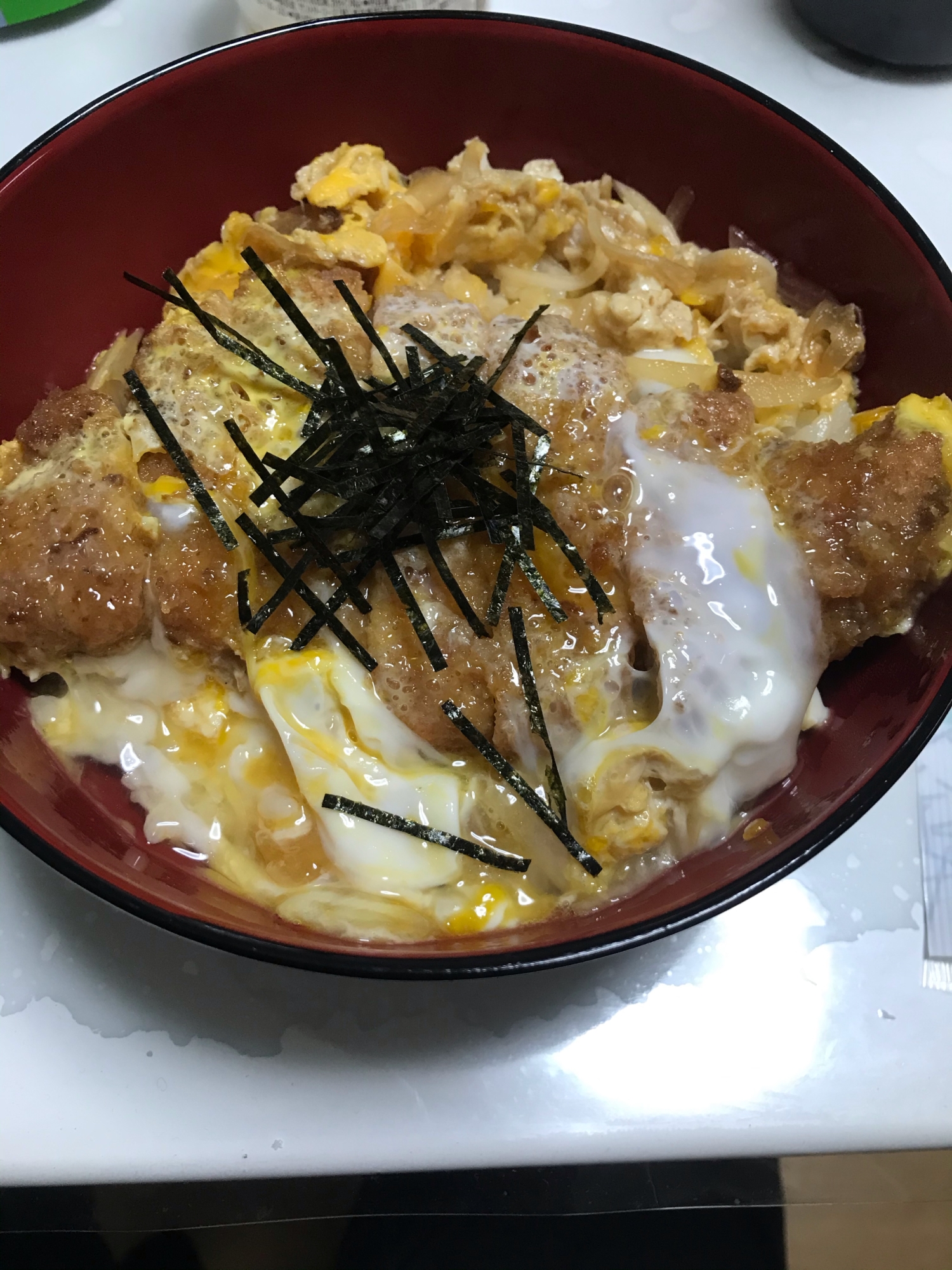 定食屋さんのカツ丼