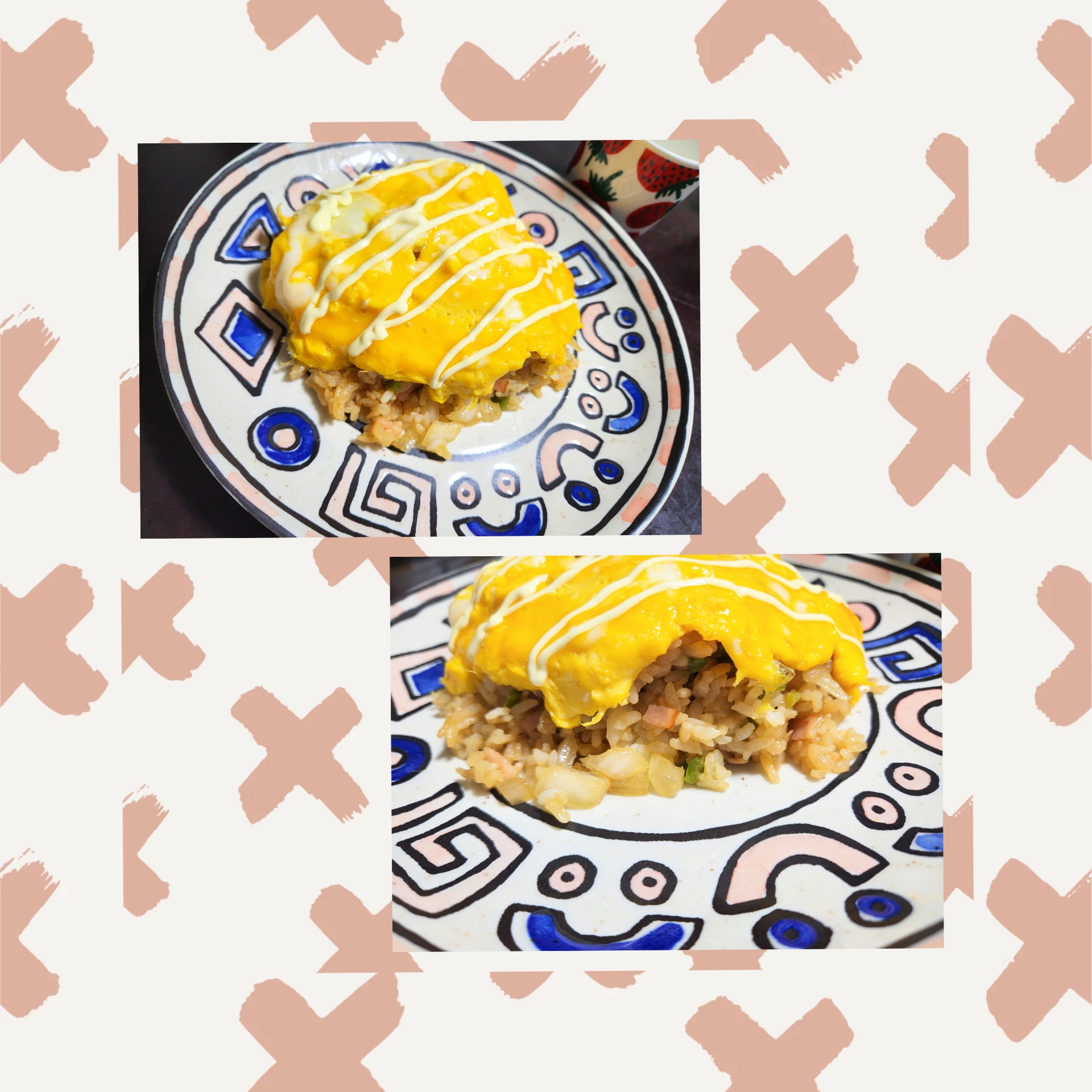 バター醤油オムライス