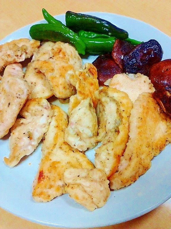パサつかない やわらか鶏むね肉のソテー レシピ 作り方 By もちゃ子 楽天レシピ