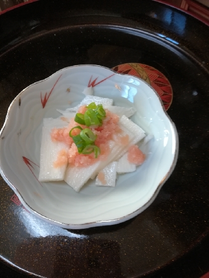 ちょこっとおかず！ 山芋（長芋）の明太子和え