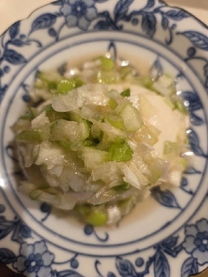簡単おつまみ☆わさび生姜の冷奴