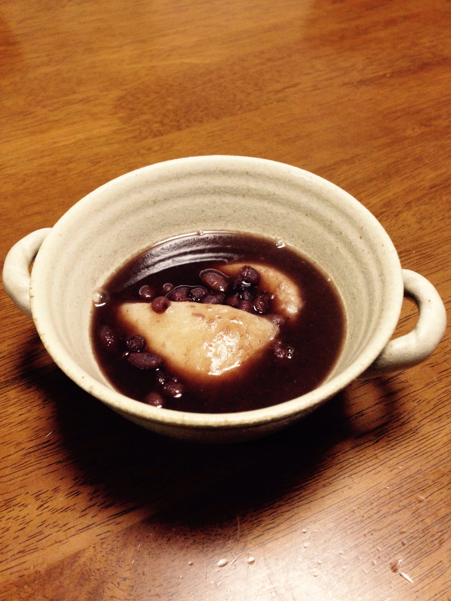 小豆から作るやさしい味のママぜんざい