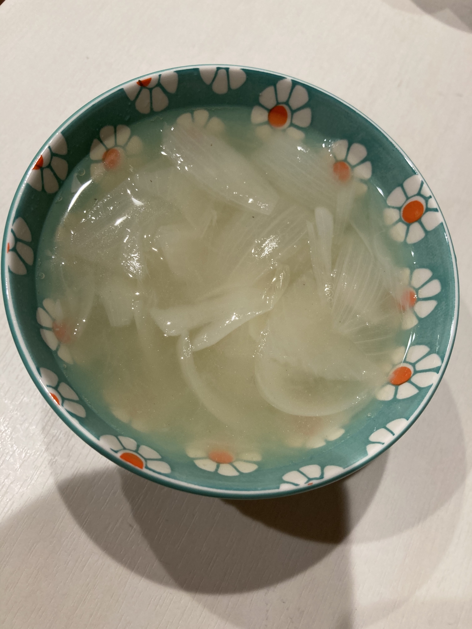 簡単！新玉ねぎでスープ