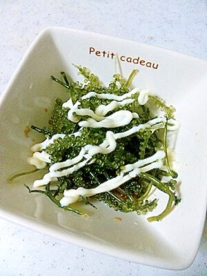 簡単 マヨポン海ぶどう レシピ 作り方 By Cherry05 楽天レシピ 簡単 マヨポン海ぶどう レシピ 作り方 By Cherry05 楽天レシピ