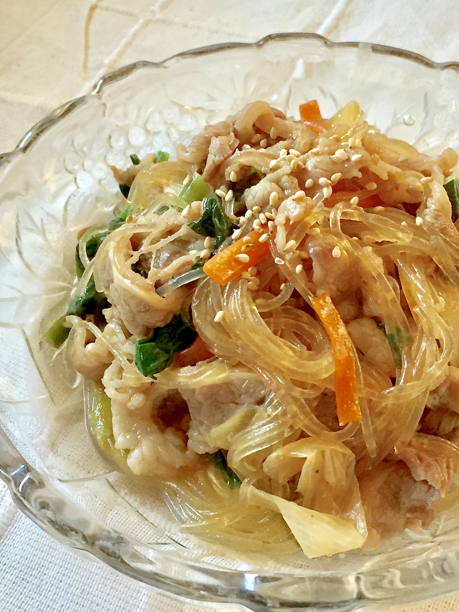 しっかり濃い味でご飯に合う♫ウチの麻婆春雨