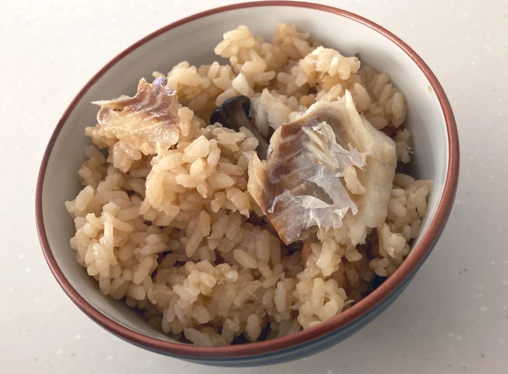 【ホットクック】タラの炊き込みご飯【味どうらく】