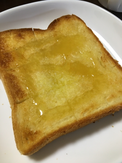 食パンが超リッチに♪はちみつトースト