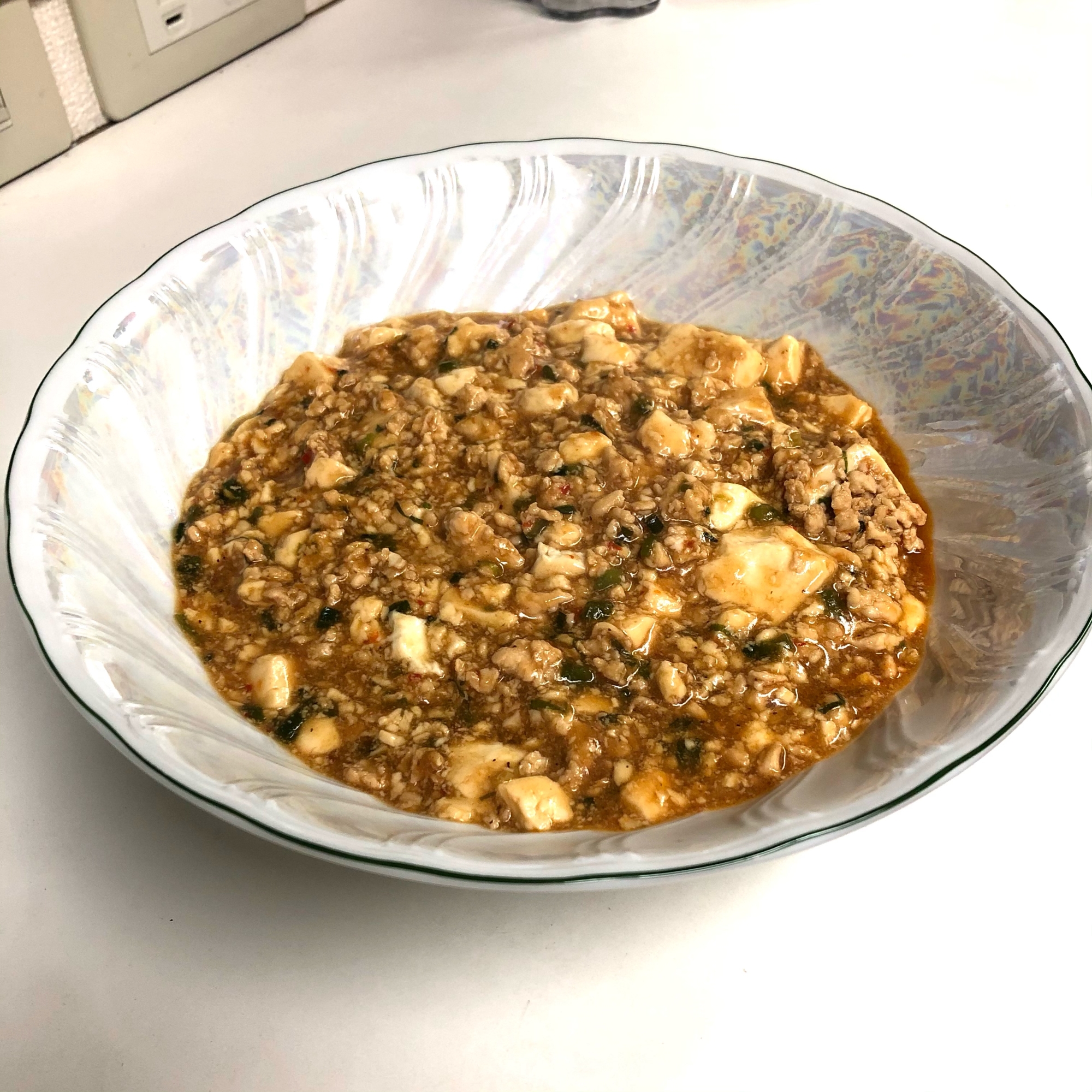 鶏ひき肉で作るあっさりピリ辛麻婆豆腐