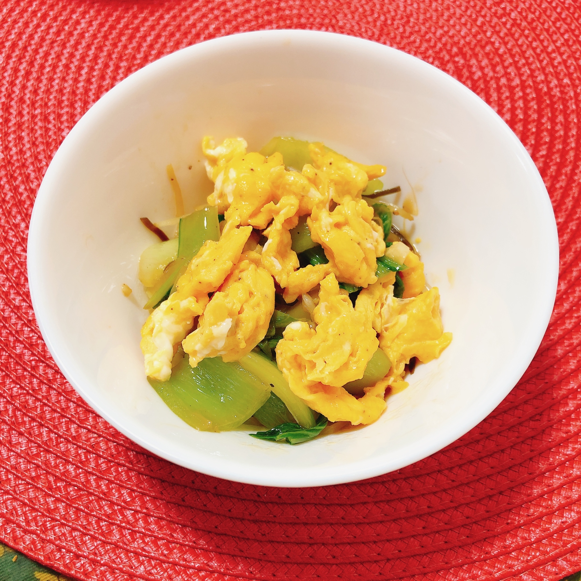 シャキシャキ野菜卵炒め