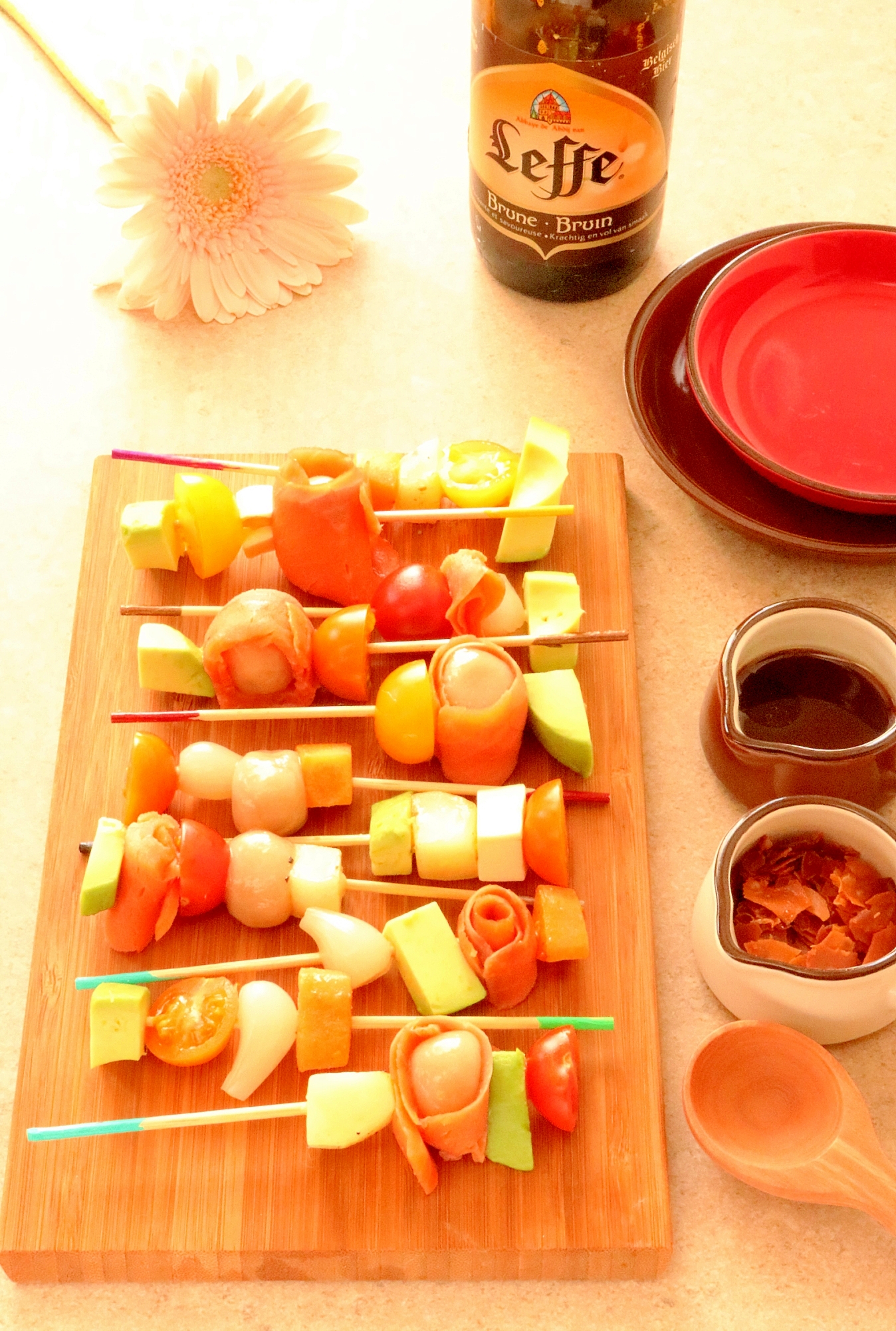 白玉ピンチョス ビールの香り